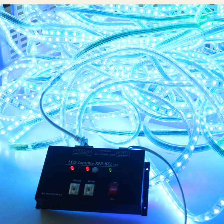 AC220V Max 2300W, 50Hz LED RGB Controller Control 328 feet SMD 5050 RGB High Voltage Waterproof LED Strip Lights AC220V Max 2300W, 50Hz LED RGB Controller Control 328 feet SMD 5050 RGB High Voltage Waterproof LED Strip Lights